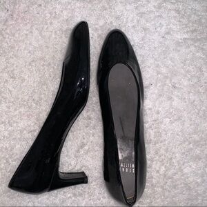 StuartWeizman 90s Vintage Black PatentLeather Pump